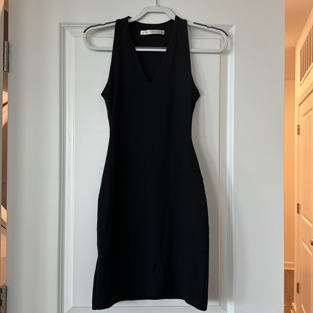 Susana Monaco Black Bodycon Mini Dress